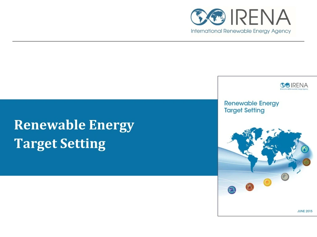 renewable energy target setting