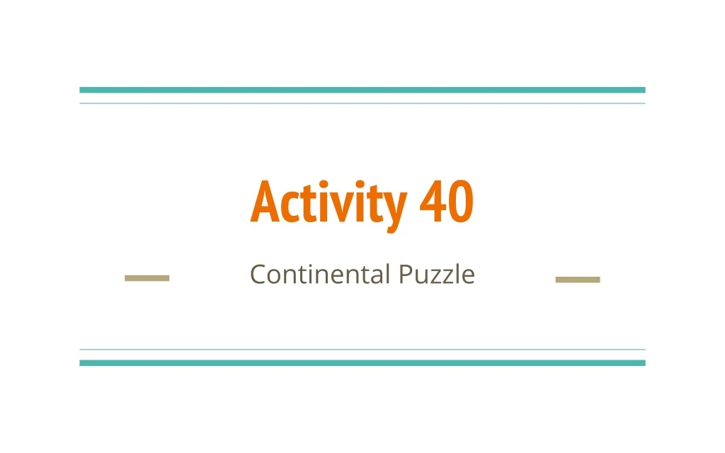 activity 40
