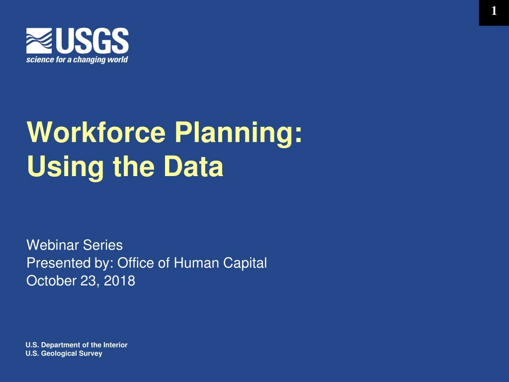 workforce planning using the data