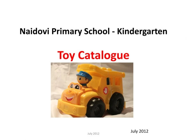 Naidovi Primary School - Kindergarten
