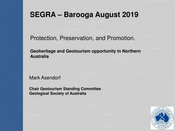 SEGRA – Barooga August 2019