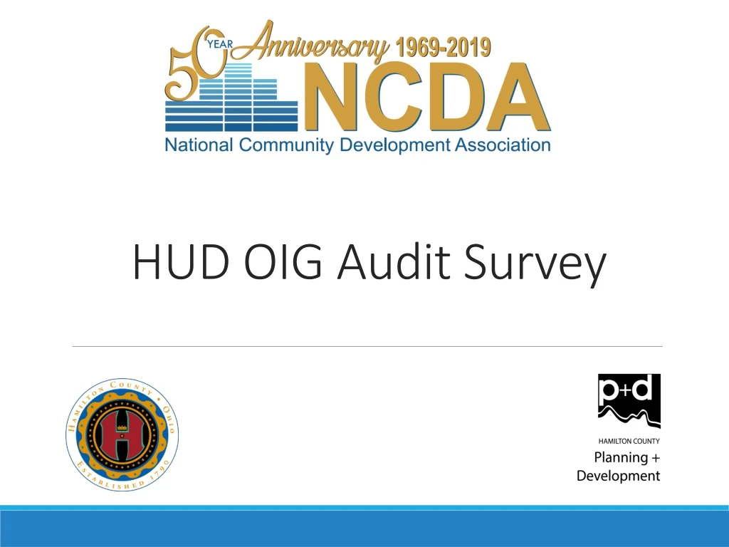hud oig audit survey
