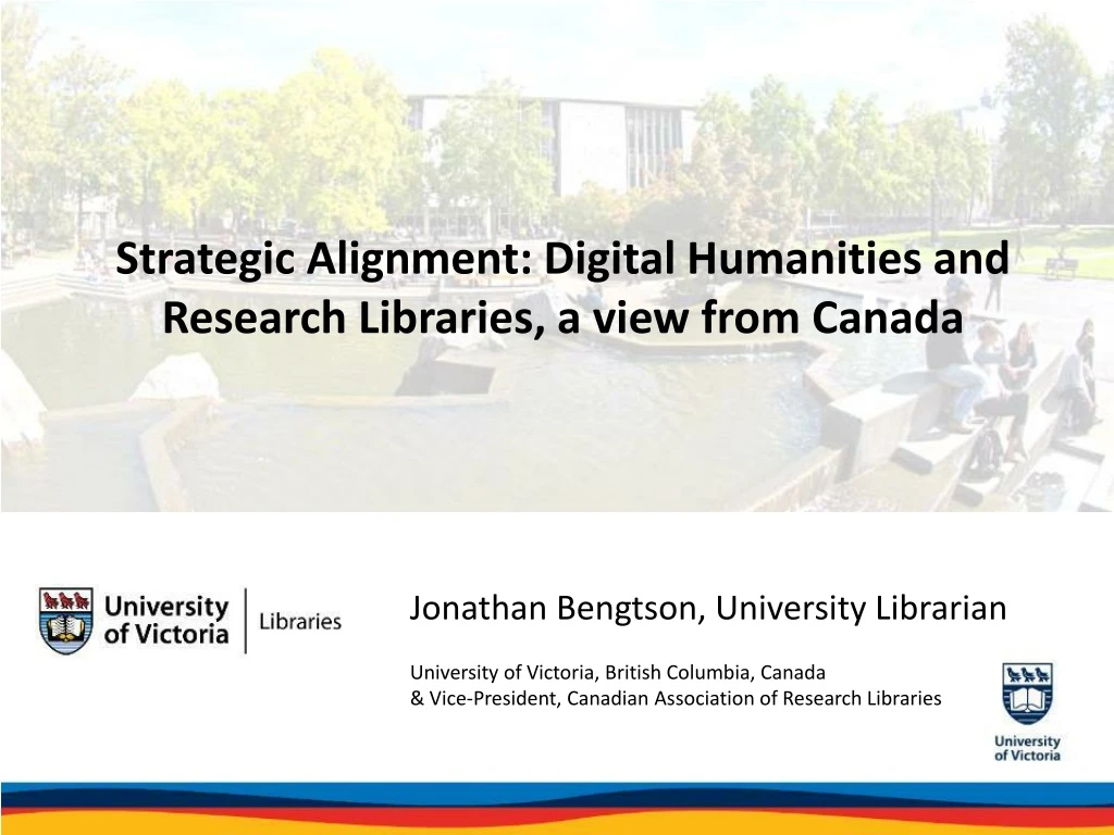 strategic alignment digital humanities and research libraries a view from canada