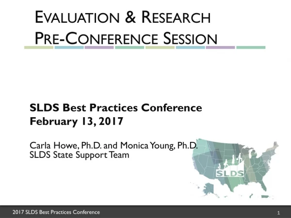 Evaluation &amp; Research Pre -Conference Session