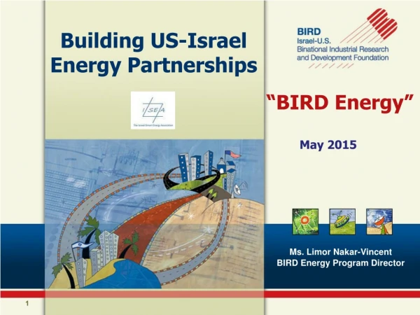Building US-Israel Energy Partnerships