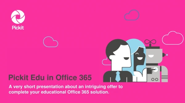 Pickit Edu in Office 365