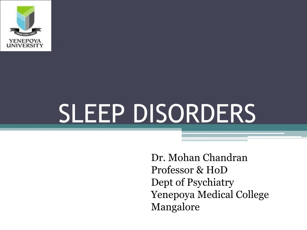 sleep disorders