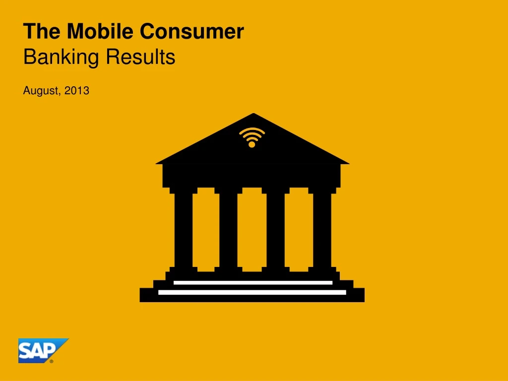 the mobile consumer banking results