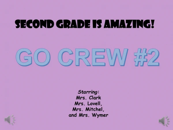 Second Grade is Amazing!
