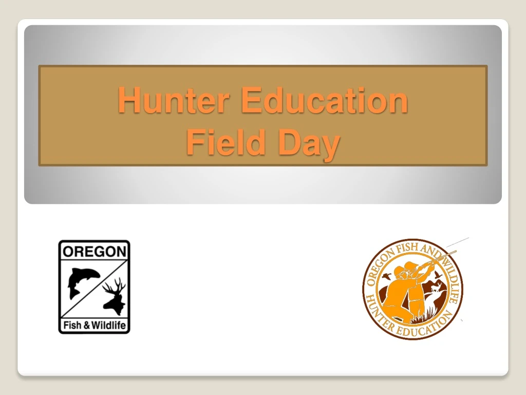 hunter education field day