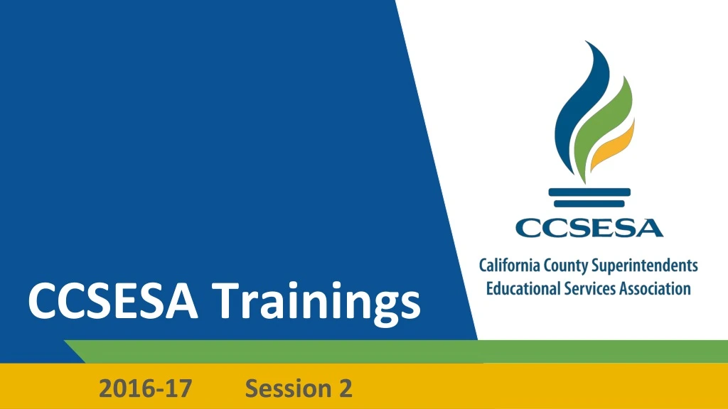 ccsesa trainings