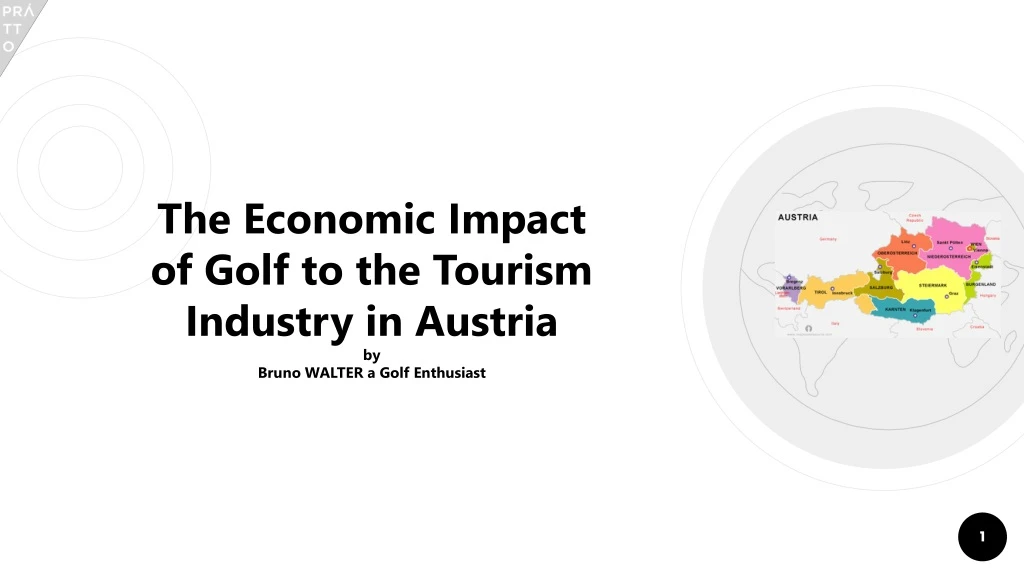 the economic impact of golf to the tourism