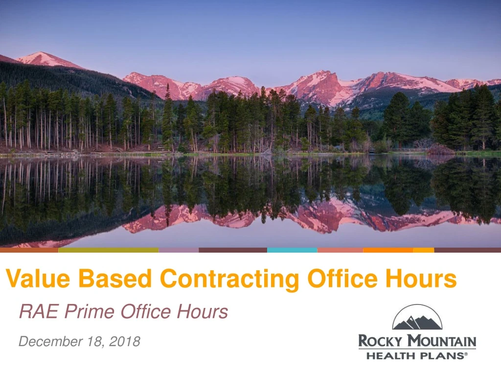 value based contracting office hours
