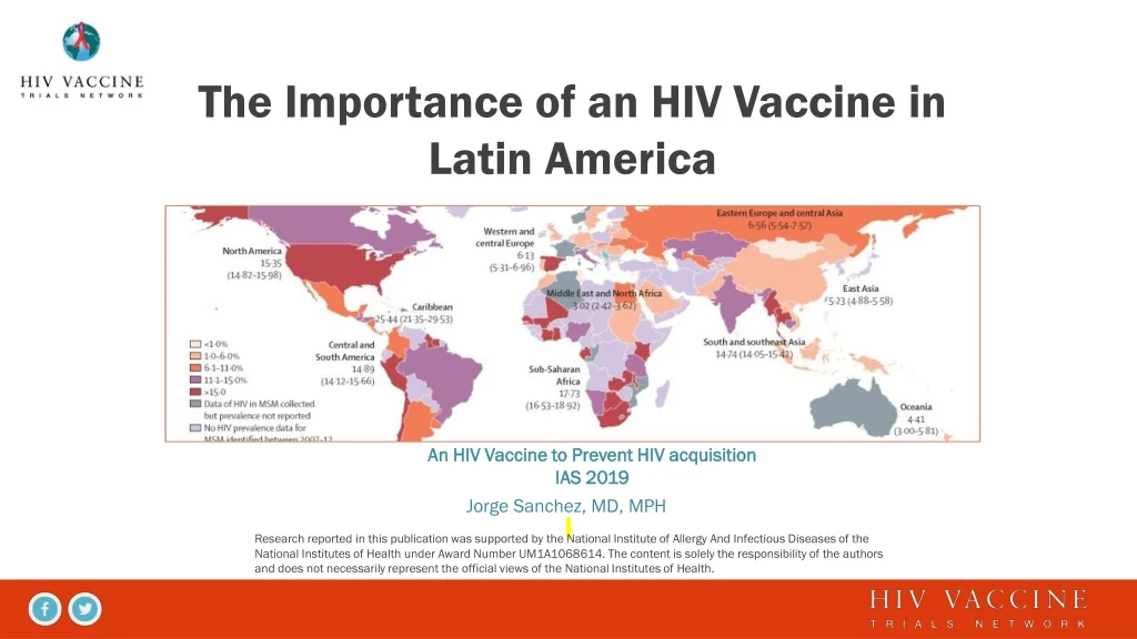 the importance of an hiv vaccine in latin america