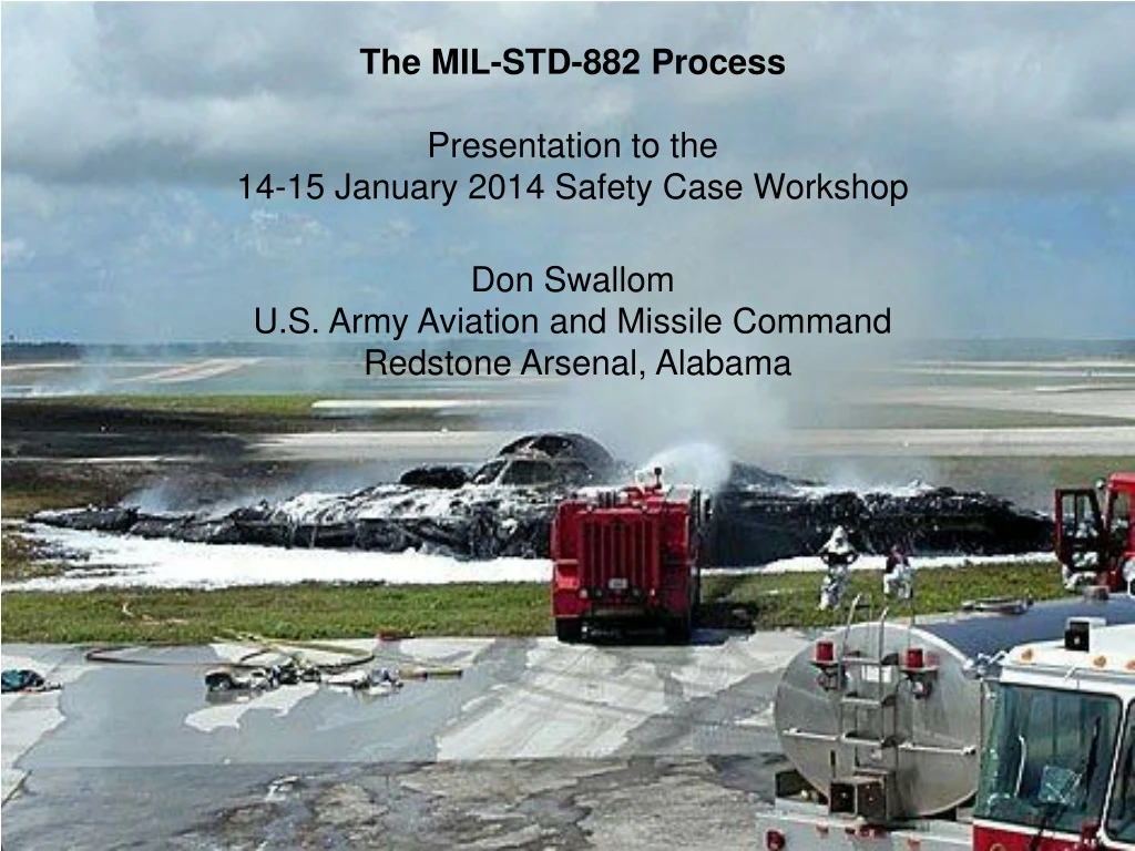 the mil std 882 process presentation