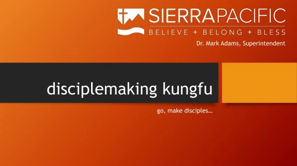 disciplemaking kungfu