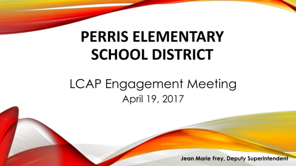 Perris elementary School district