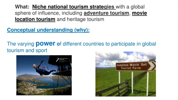 Niche tourism