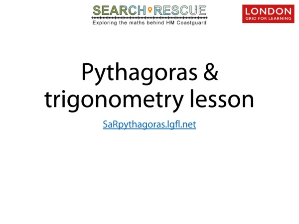 Pythagoras &amp; trigonometry lesson