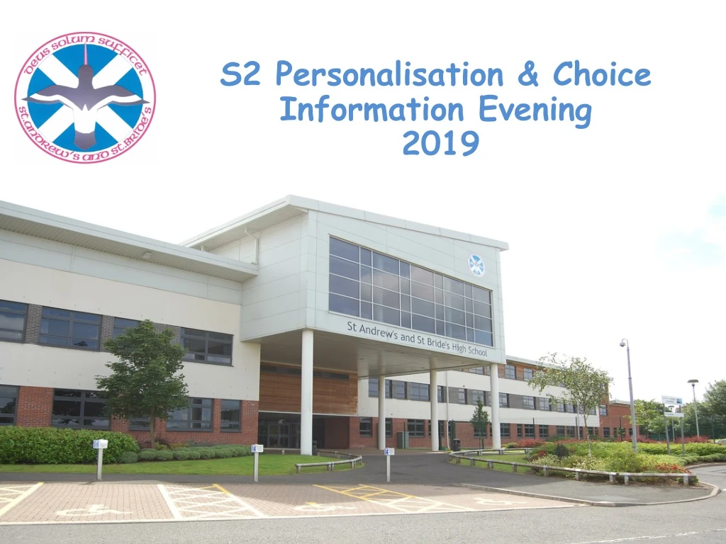 s2 personalisation choice information evening 2019