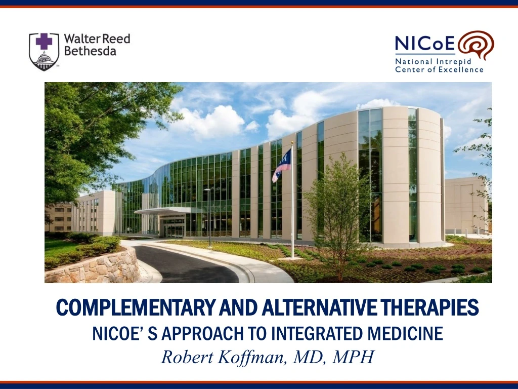 complementary and alternative therapies nicoe