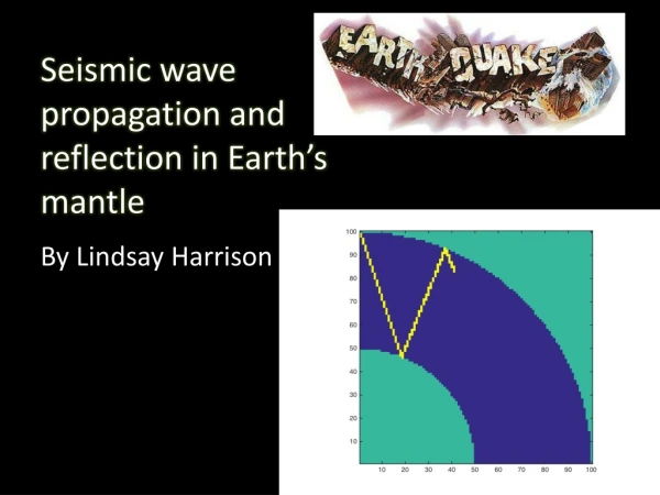 Seismic wave propagation and reflection in Earth’s mantle