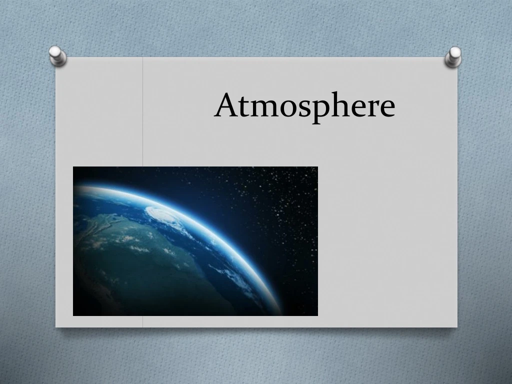 atmosphere