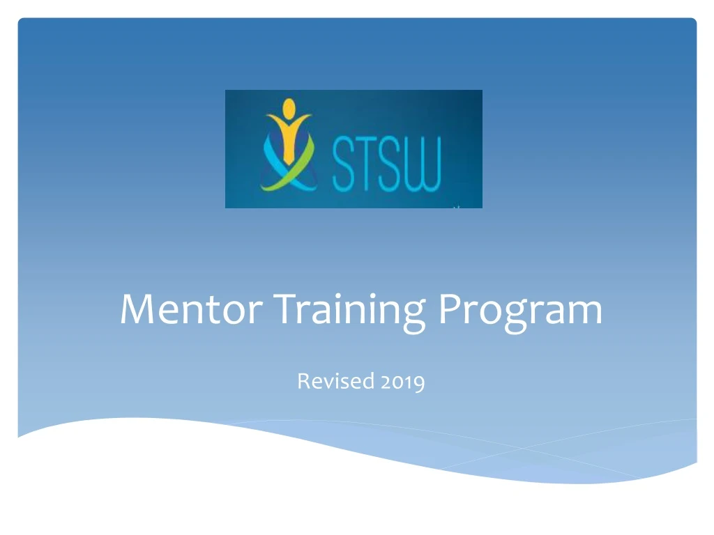 mentor training program