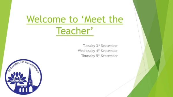 Welcome to ‘Meet the Teacher’