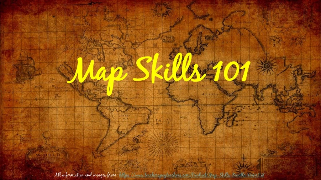 map skills 101