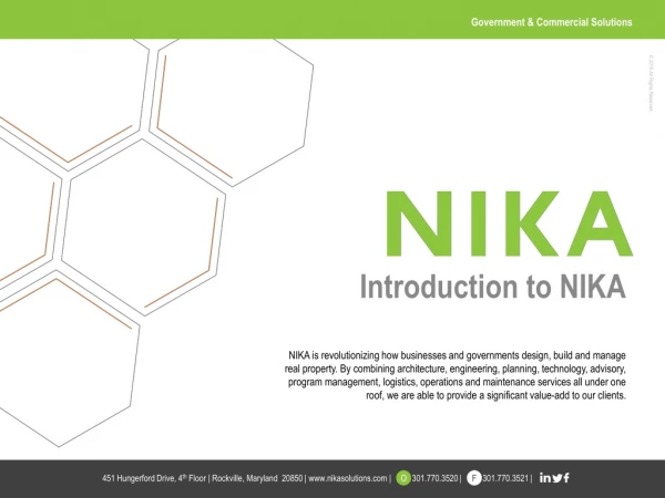 Introduction to NIKA