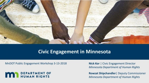 Civic Engagement in Minnesota