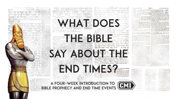 There are more than 600 direct references in the Bible to “prophecy” and “prophets.”