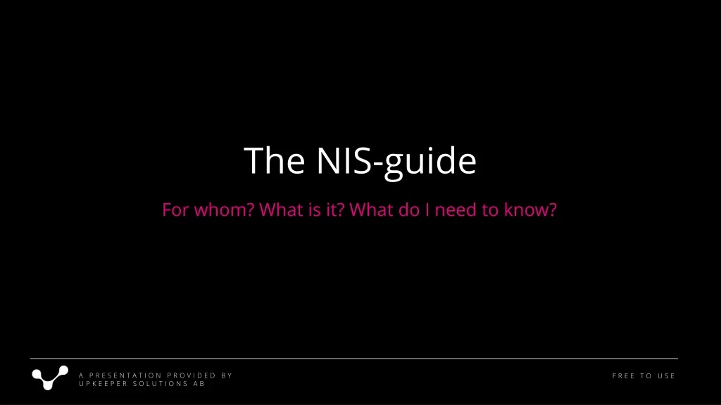 the nis guide