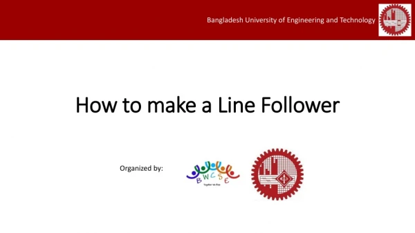 How to make a Line Follower