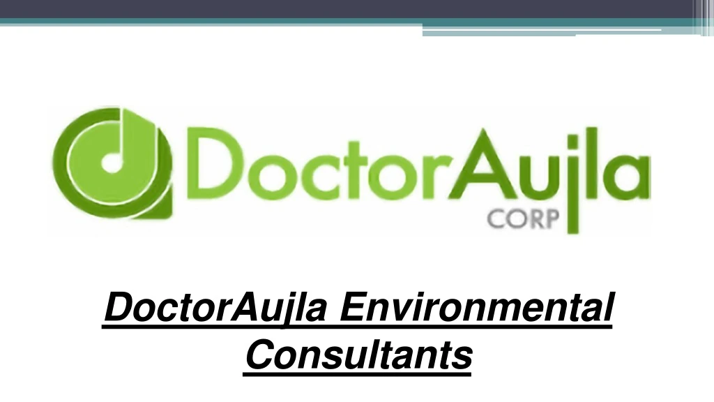 doctoraujla environmental consultants