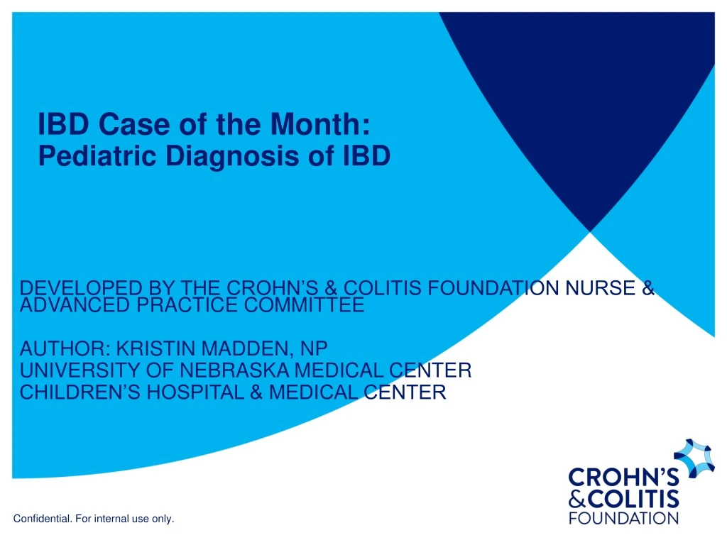 ibd case of the month pediatric diagnosis of ibd
