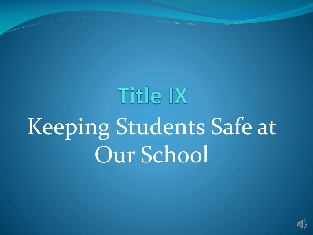 PPT - Title IX PowerPoint Presentation, Free Download - ID:8809307