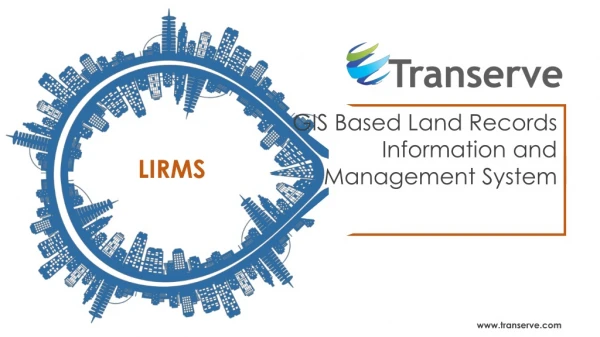 GIS Based Land Records Information and Management System