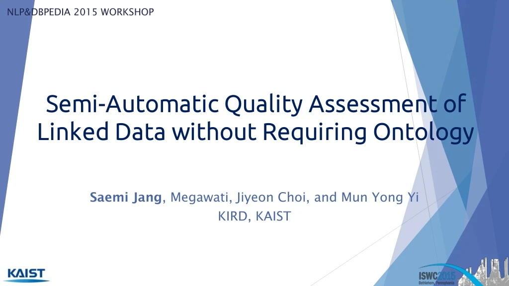 semi automatic quality assessment of linked data without requiring ontology