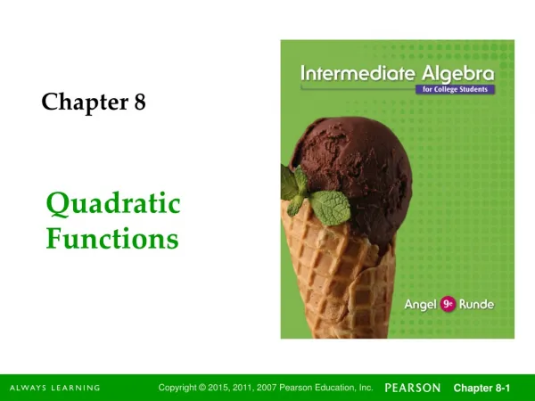 Quadratic Functions