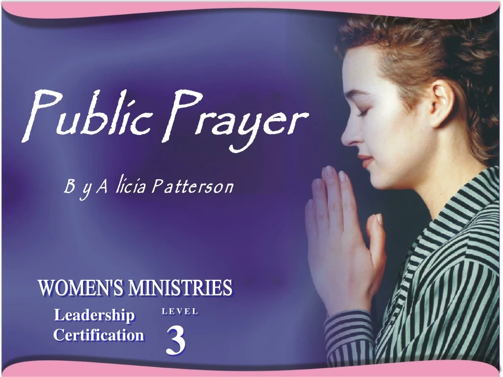 public prayer