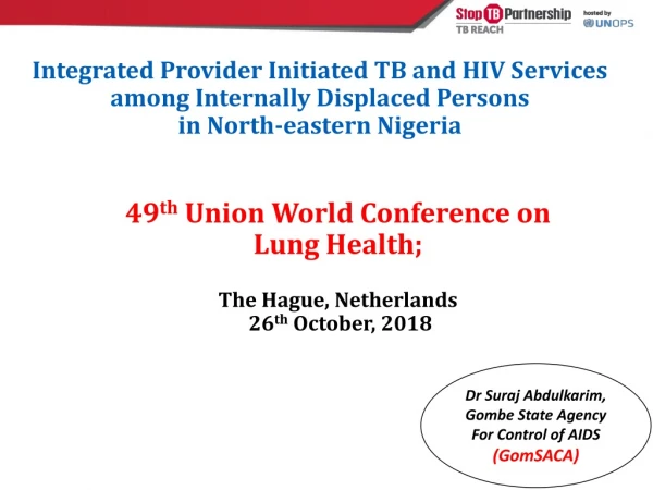 49 th Union World Conference on Lung Health;
