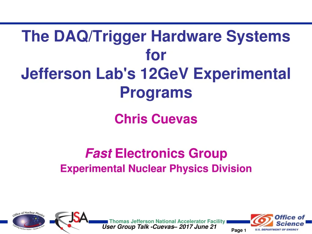 the daq trigger hardware systems for jefferson lab s 12gev experimental programs