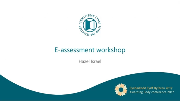 E-assessment workshop