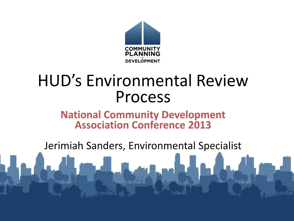 hud s environmental review process