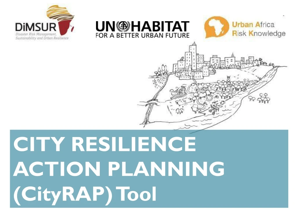 city resilience action planning cityrap tool