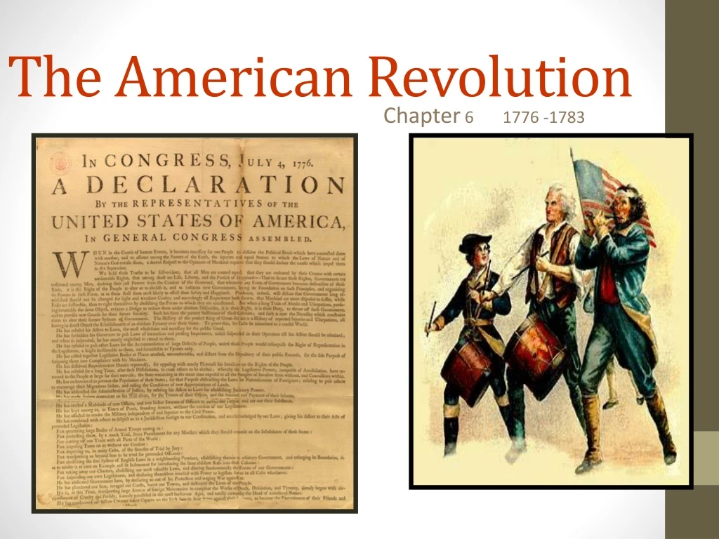 the american revolution