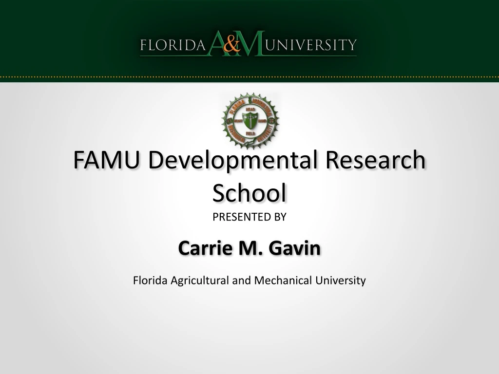 famu developmental research school