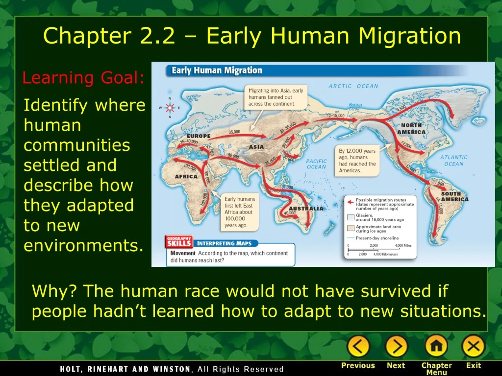 chapter 2 2 early human migration